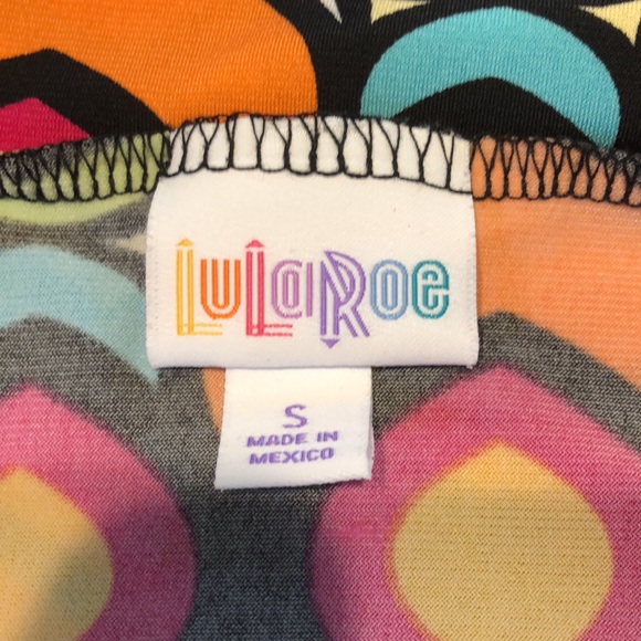 LuLaRoe Maxi Skirt Colorful Long Wide Waistband Small - Picture 3 of 7